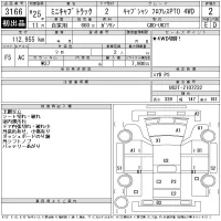 Mitsubishi MINICAB TRUCK лот № 3166 оценка 2  с аукциона в Японии 11