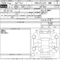 Nissan ELGRAND лот № 3264 оценка 3  с аукциона в Японии 11