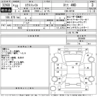 Nissan X-TRAIL лот № 3268 оценка 3  с аукциона в Японии 11