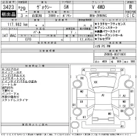 Toyota VOXY лот № 3423 оценка R  с аукциона в Японии 11
