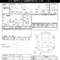 Nissan MOCO лот № 8072 оценка 3.5  с аукциона в Японии 11
