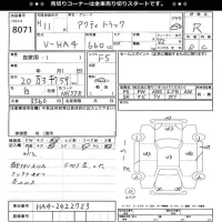 Honda ACTY TRUCK лот № 8071 оценка R  с аукциона в Японии 11