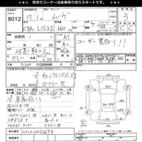 Daihatsu MOVE лот № 8012 оценка 3  с аукциона в Японии 3