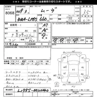 Daihatsu MOVE лот № 8068 оценка 3.5  с аукциона в Японии 3