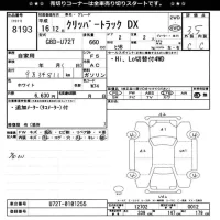 Nissan CLIPPER TRUCK лот № 8193 оценка 3.5  с аукциона в Японии 8