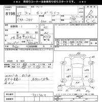 Honda LIFE лот № 8198 оценка R  с аукциона в Японии 4