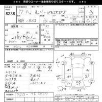 Honda VAMOS лот № 8238 оценка 3  с аукциона в Японии 3