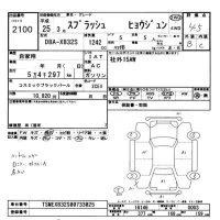 Suzuki SPLASH лот № 2100 оценка 4.5  с аукциона в Японии 11