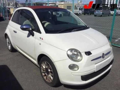 Fiat 500C  с аукциона в Японии