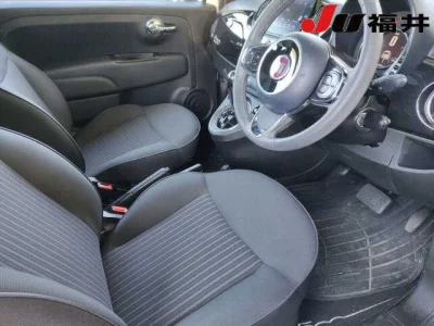 Fiat 500  с аукциона в Японии