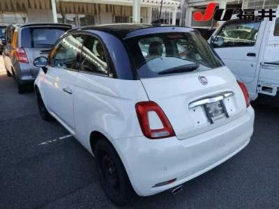 Fiat 500  с аукциона в Японии