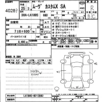 Daihatsu MOVE лот № 4028 оценка R  с аукциона в Японии 9