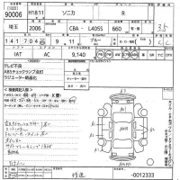 Daihatsu SONICA лот № 90006 оценка 3.5  с аукциона в Японии 10
