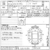 Mitsubishi EK CUSTOM лот № 190 оценка R  с аукциона в Японии 9