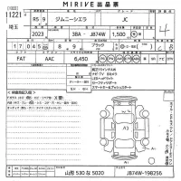 Suzuki JIMNY SIERRA лот № 11221 оценка 4  с аукциона в Японии 10