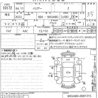 Toyota HARRIER лот № 10172 оценка 3.5  с аукциона в Японии 10