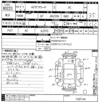Mazda AZ-OFFROAD лот № 90223 оценка 3.5  с аукциона в Японии 10