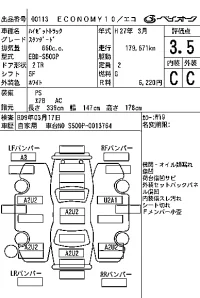 Daihatsu HIJET TRUCK лот № 113 оценка 3.5  с аукциона в Японии 2