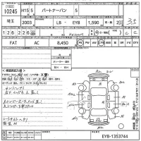 Honda PARTNER лот № 10245 оценка 3.5  с аукциона в Японии 10