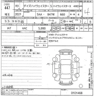 Nissan DAYZ лот № 447 оценка 4  с аукциона в Японии 10