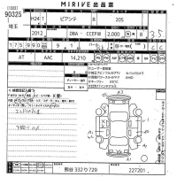 Mazda BIANTE лот № 90325 оценка 3.5  с аукциона в Японии 11