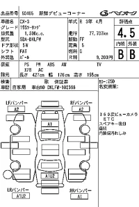 Mazda CX-3 лот № 60465 оценка 4.5  с аукциона в Японии 6