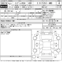 Subaru IMPREZA G4 лот № 36074 оценка 4  с аукциона в Японии 9