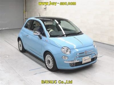 Fiat 500  с аукциона в Японии