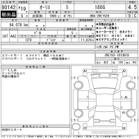Toyota AURIS лот № 90142 оценка 4.5  с аукциона в Японии 11
