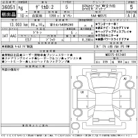 Mitsubishi DELICA D2 лот № 36051 оценка 5  с аукциона в Японии 11
