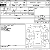 Toyota HARRIER лот № 90150 оценка 3.5  с аукциона в Японии 11