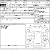 Honda FIT лот № 30062 оценка R  с аукциона в Японии 11