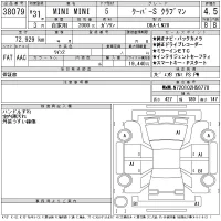 BMW MINI лот № 38079 оценка 4.5  с аукциона в Японии 11