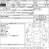 Mercedes-Benz A CLASS лот № 38037 оценка 4  с аукциона в Японии 11