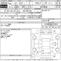 Renault KANGOO лот № 38036 оценка 4.5  с аукциона в Японии 11