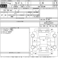 Toyota KLUGER лот № 30257 оценка 3.5  с аукциона в Японии 11