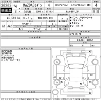 Mazda MAZDA3 лот № 36263 оценка 4  с аукциона в Японии 11