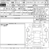 BMW 2-Series лот № 38099 оценка 4.5  с аукциона в Японии 10