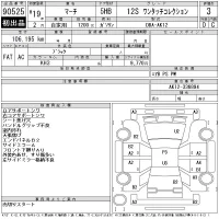 Nissan MARCH лот № 90525 оценка 3  с аукциона в Японии 11