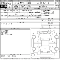 Mercedes-Benz A CLASS лот № 38205 оценка 3.5  с аукциона в Японии 11