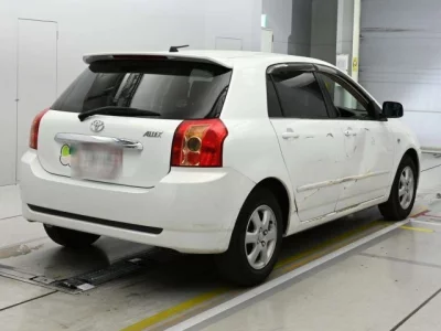 Toyota ALLEX  с аукциона в Японии