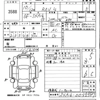 Toyota RAV4 лот № 3588 оценка 3.5  с аукциона в Японии 5