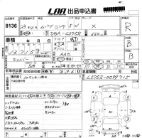 Daihatsu MOVE CONTE лот № 8136 оценка R  с аукциона в Японии 5