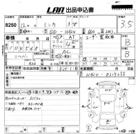 Mitsubishi MINICA лот № 8250 оценка 3.5  с аукциона в Японии 5