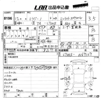 Daihatsu MIRA лот № 8196 оценка 3.5  с аукциона в Японии 5