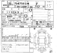 Subaru PLEO PLUS лот № 6059 оценка 3.5  с аукциона в Японии 6