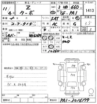 Honda Z лот № 1413 оценка 3.5  с аукциона в Японии 5