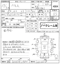 Honda VAMOS лот № 4004 оценка 3.5  с аукциона в Японии 8