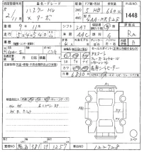 Suzuki HUSTLER лот № 1448 оценка RA  с аукциона в Японии 8