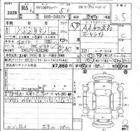 Nissan CLIPPER VAN лот № 2328 оценка 3.5  с аукциона в Японии 6